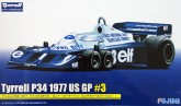 Fujimi GP39 090962 F1 Tyrrell P34 1977 US GP #3 Long Wheel Version 1/20 scale kit