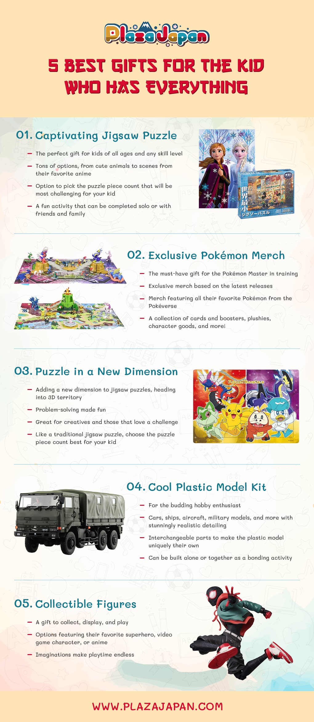 5 of the Best Gifts for the Kid Who Has Everything Plaza Japan