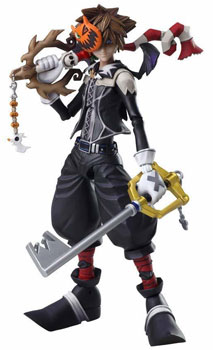 A Kingdom of Hearts Sora Halloween Toy action figure.