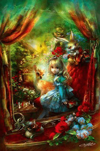 Alice in Wonderland fantasy jigsaw puzzle