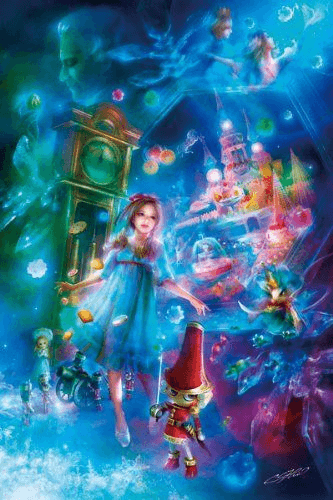 A glow-in-the-dark The Nutcracker puzzle