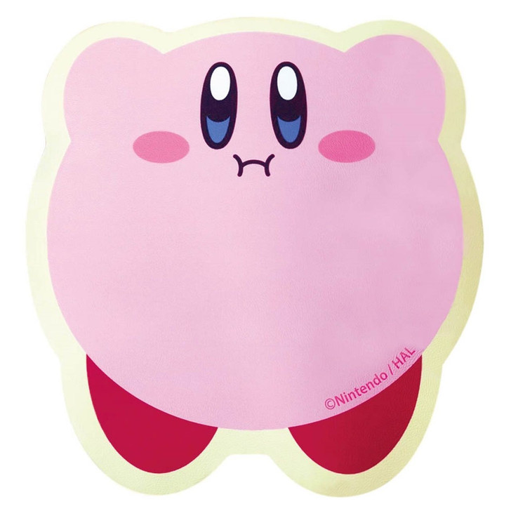A Kirby mouse pad