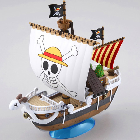 One Piece Going Merry anime plastic model kit.