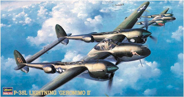 a Geronimo II, World War II plastic model plane