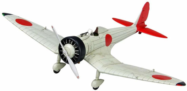 An experimental single-seat fighter plastic model plane