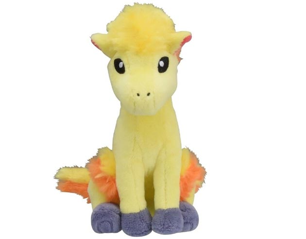 A normal Ponyta plush from Plaza Japan