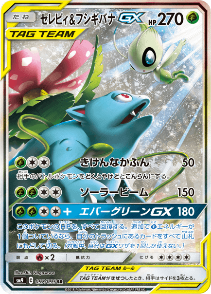 A Pokémon TCG card from the SM9 Tag Bolt expansion pack 